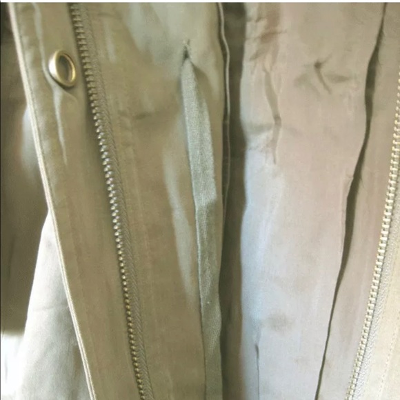 Eileen Fisher Polished Tencel Hooded Anorak Jacket - Picture 9 of 12